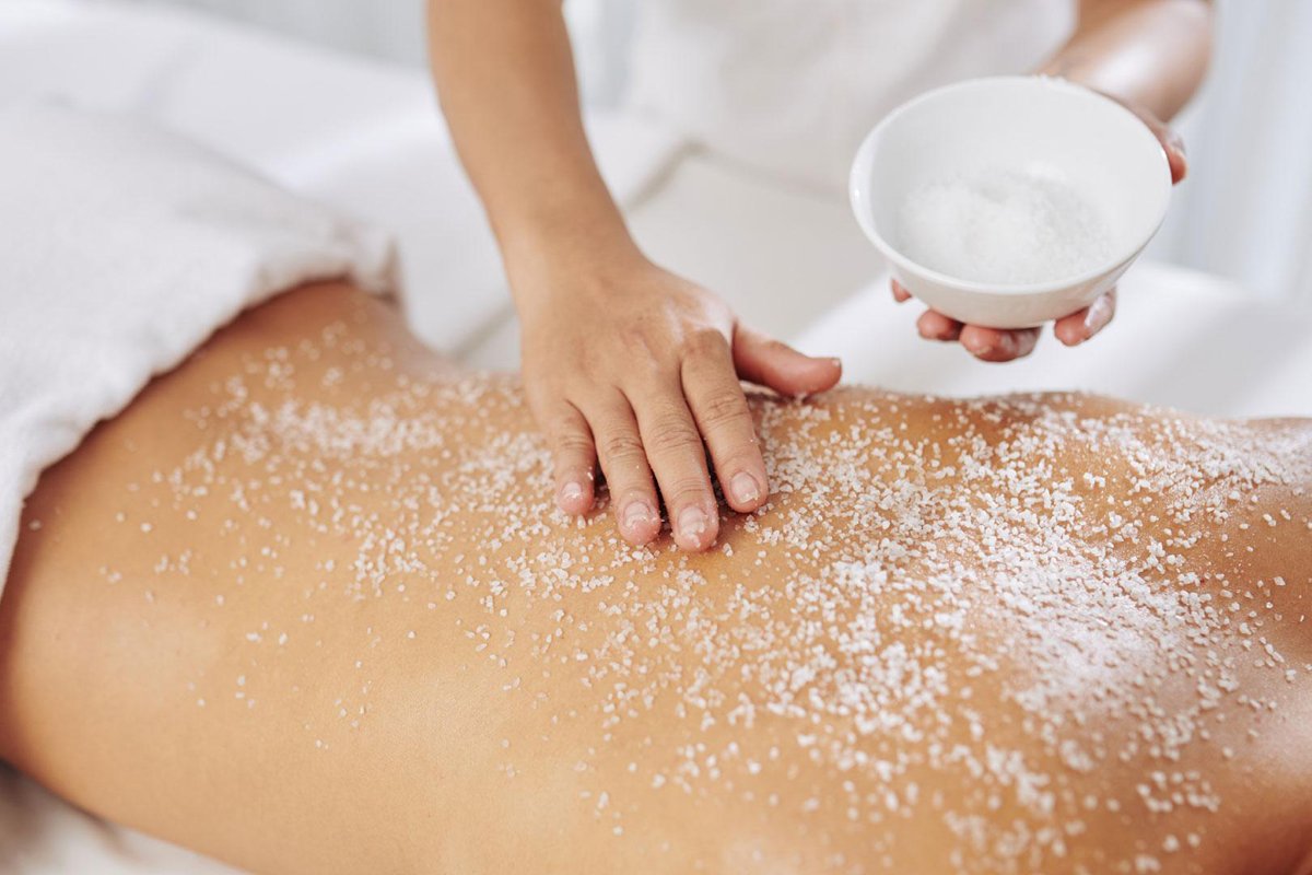 Salt peeling